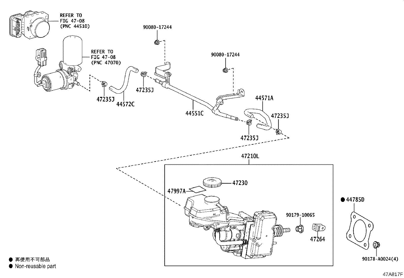 Exploded illustration 47A817F