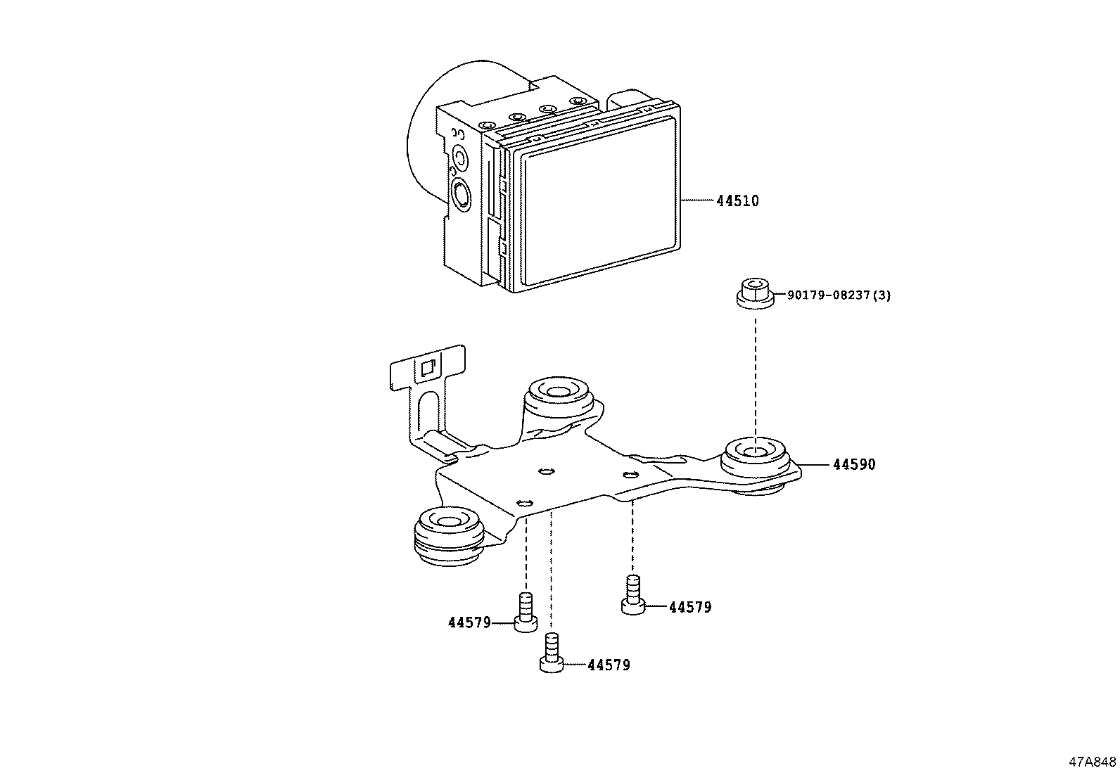 Exploded illustration 47A848
