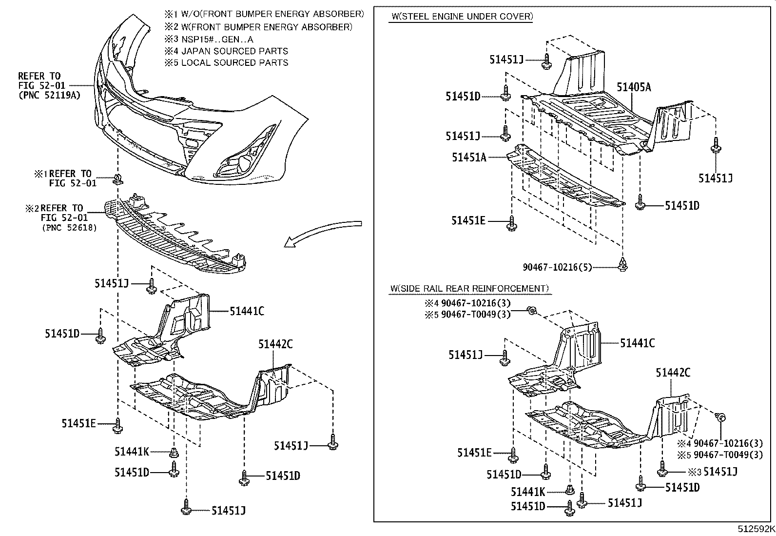 Exploded illustration 512592K