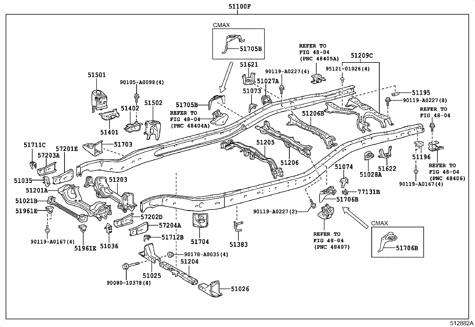 Exploded illustration 512882A