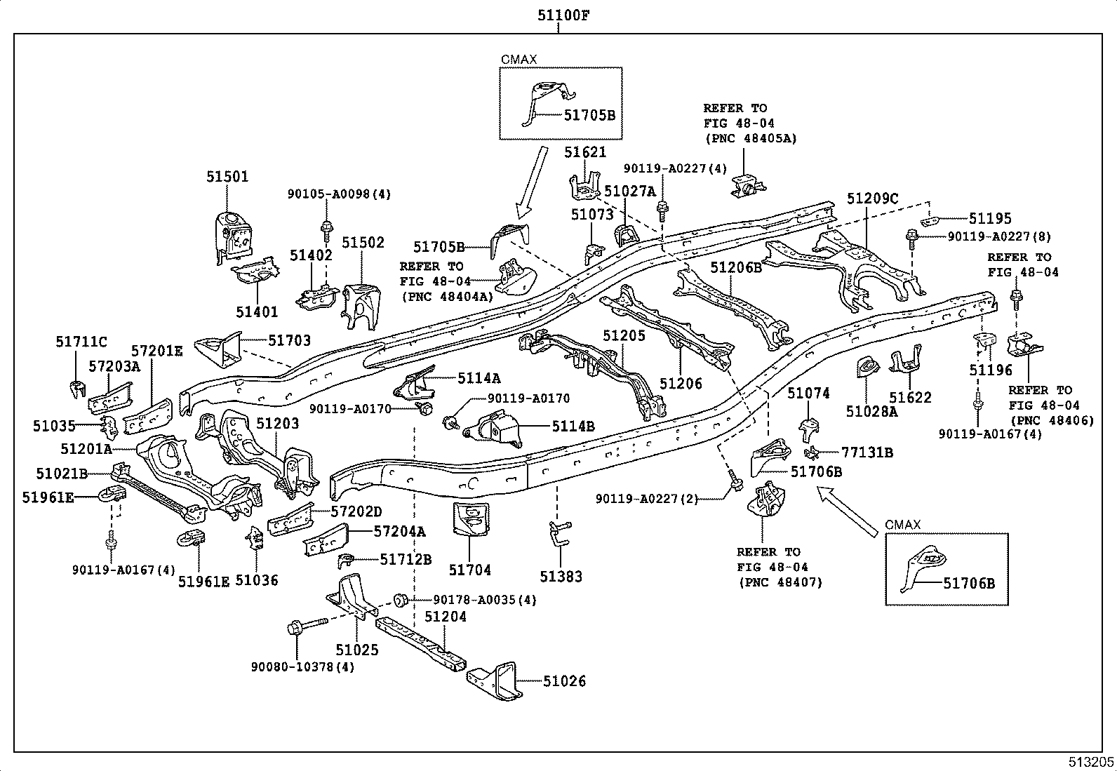 Exploded illustration 513205
