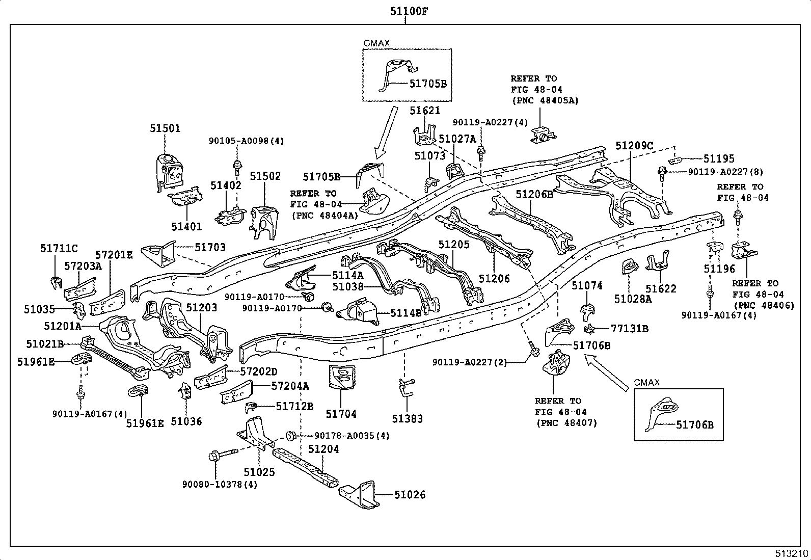 Exploded illustration 513210