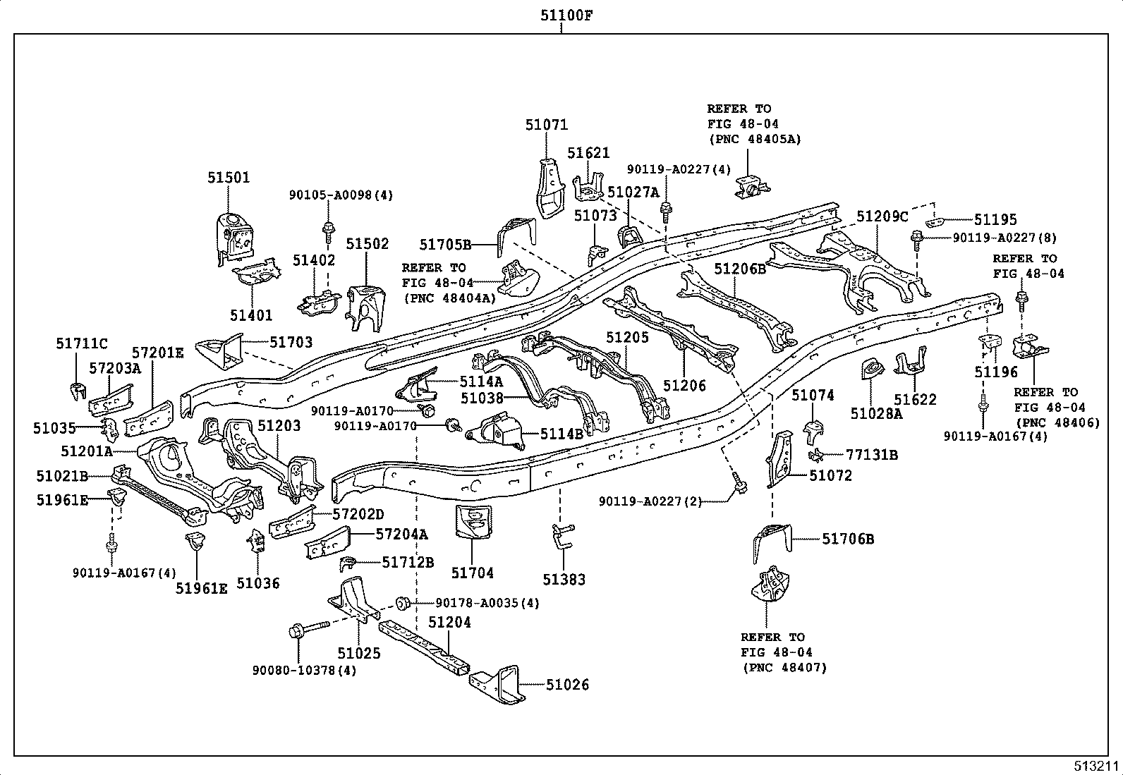 Exploded illustration 513211