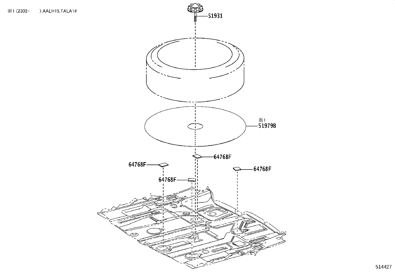 Exploded illustration 514427