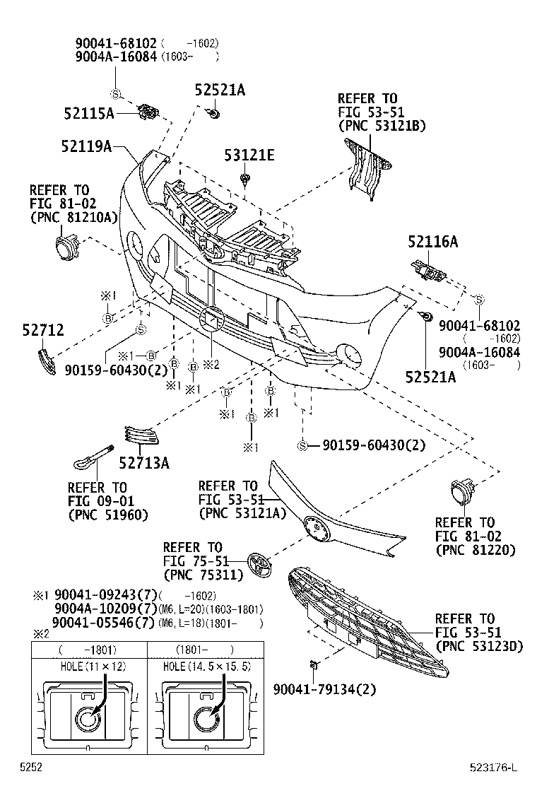 Exploded illustration 523176L