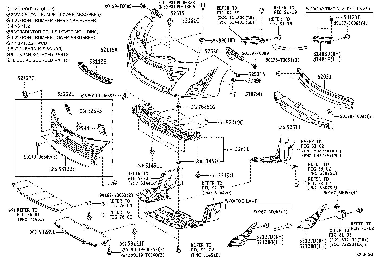 Exploded illustration 523606I