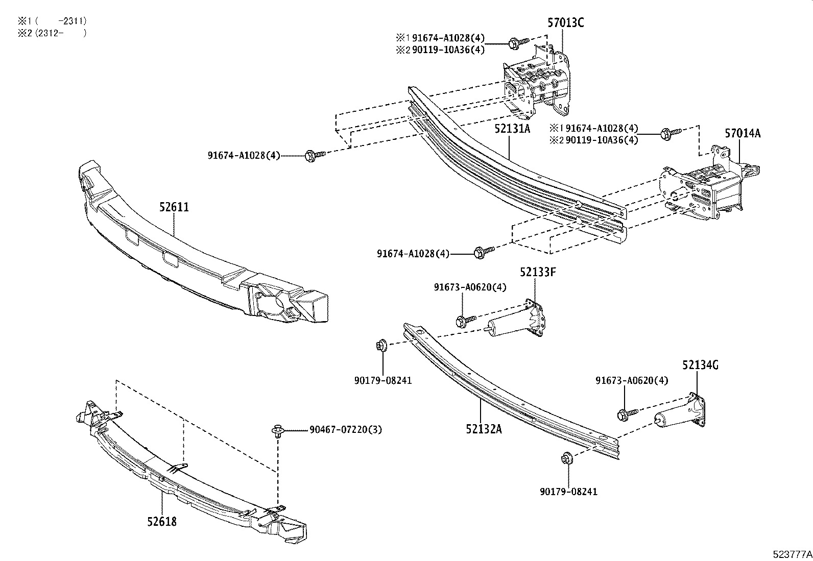 Exploded illustration 523777A