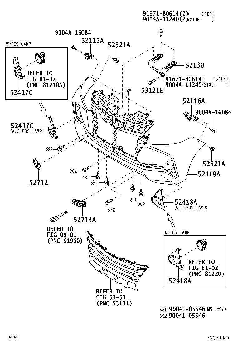 Exploded illustration 523883D