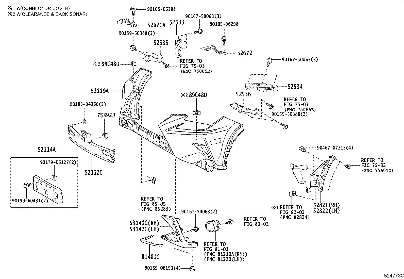 Exploded illustration 524773C