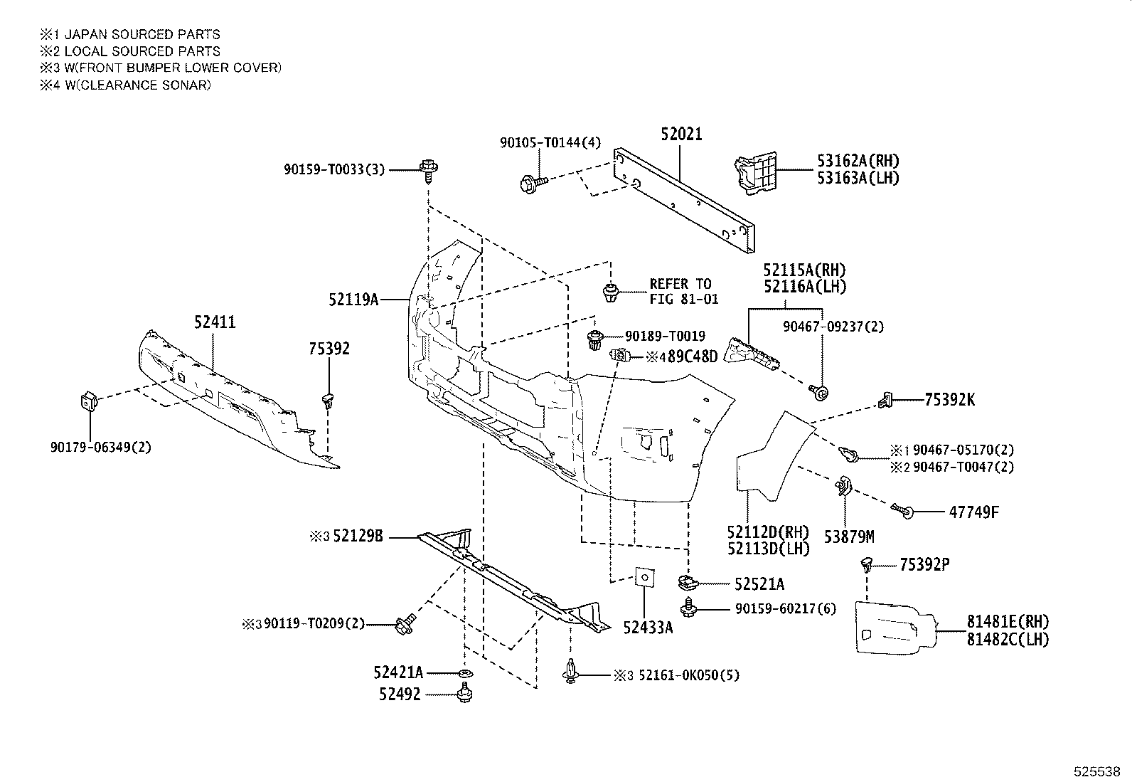 Exploded illustration 525538