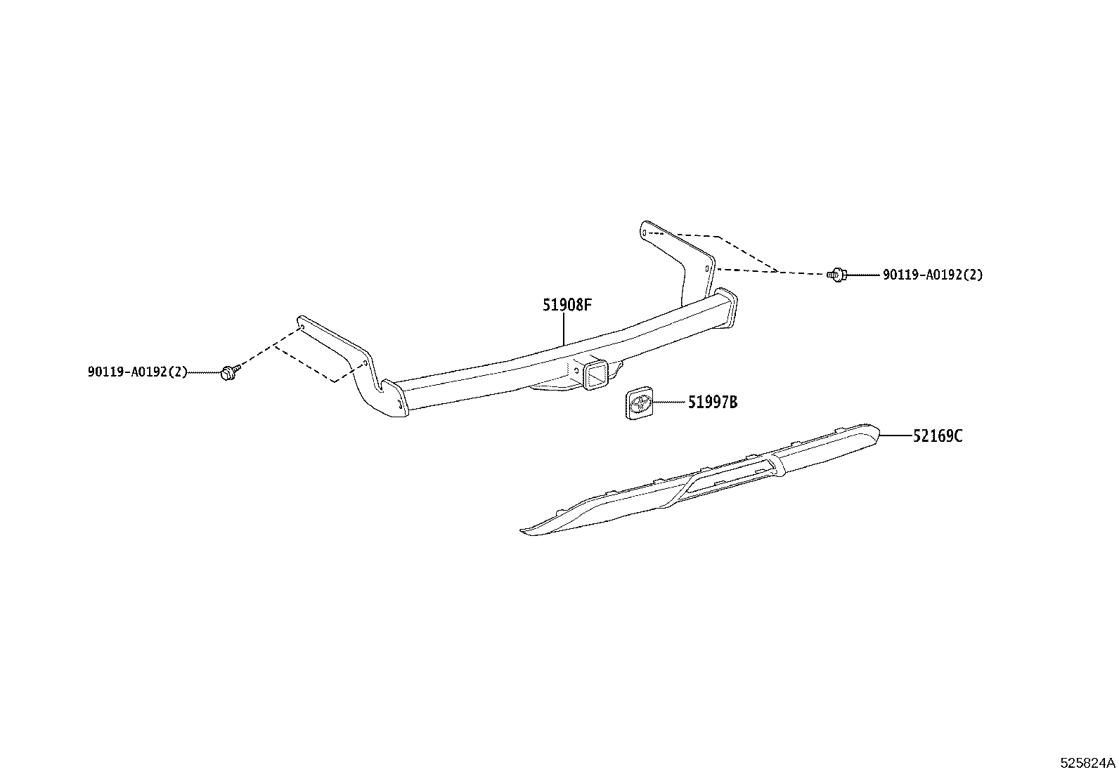 Exploded illustration 525824A