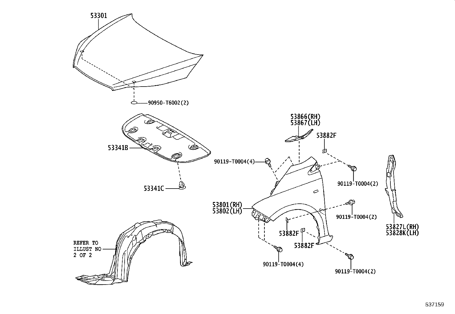 Exploded illustration 537159
