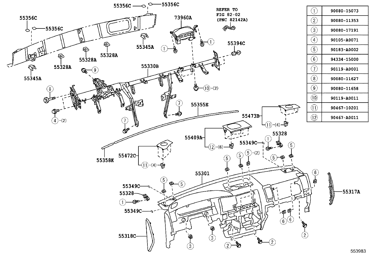 Exploded illustration 553983