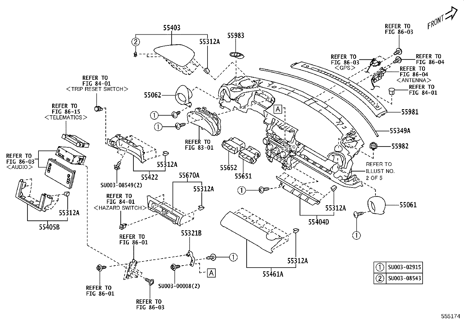 Exploded illustration 555174