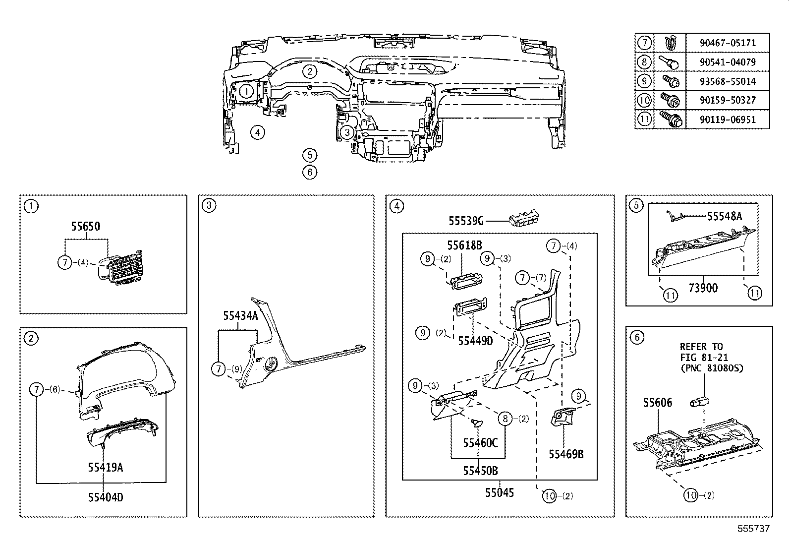 Exploded illustration 555737