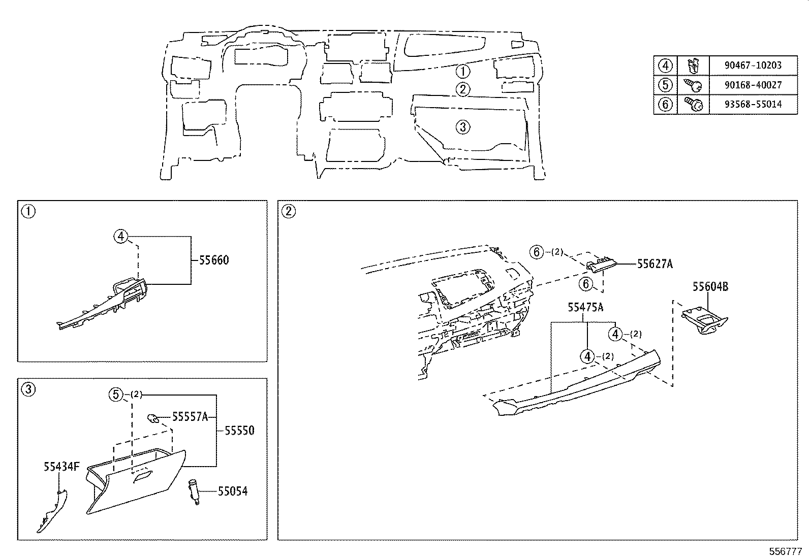 Exploded illustration 556777