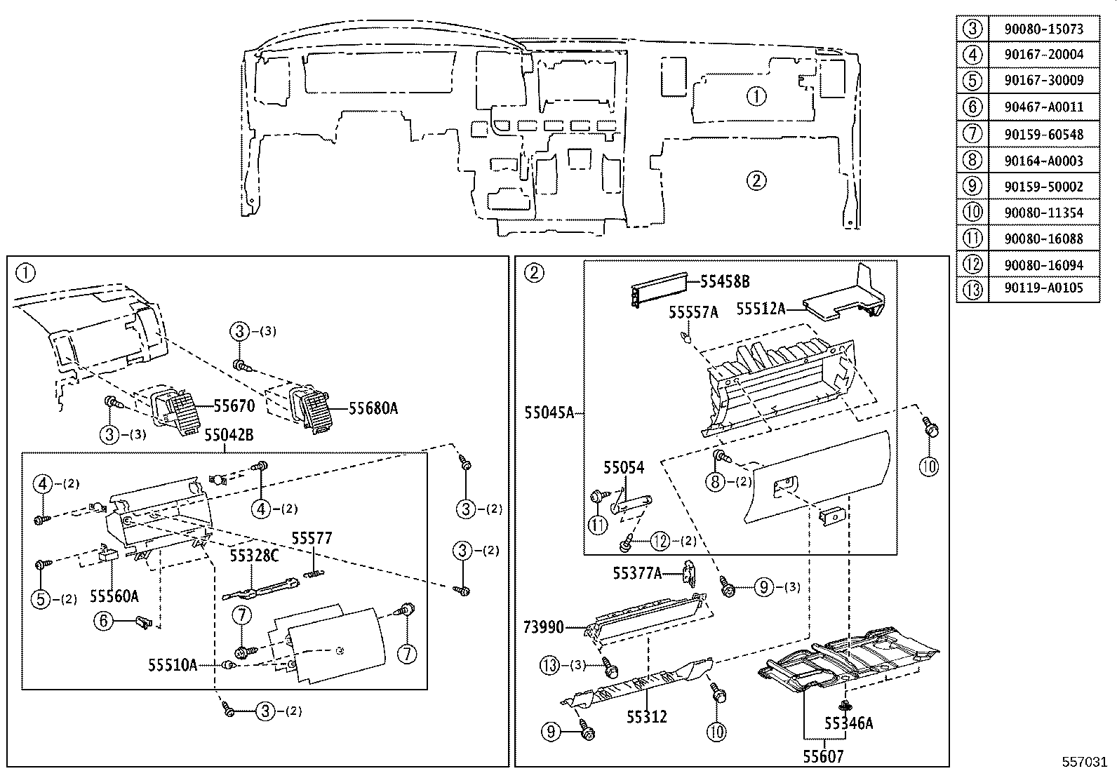 Exploded illustration 557031