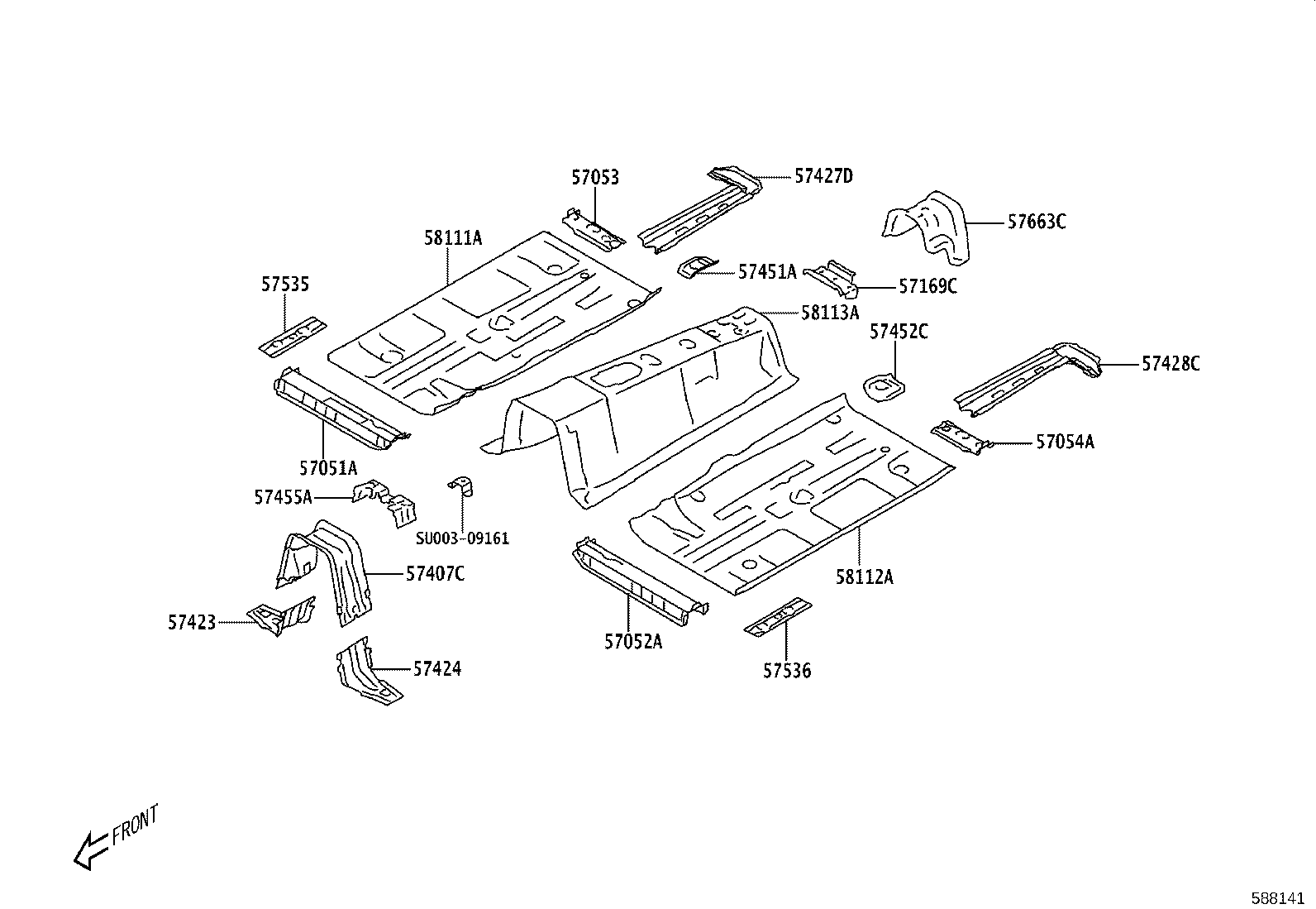 Exploded illustration 588141