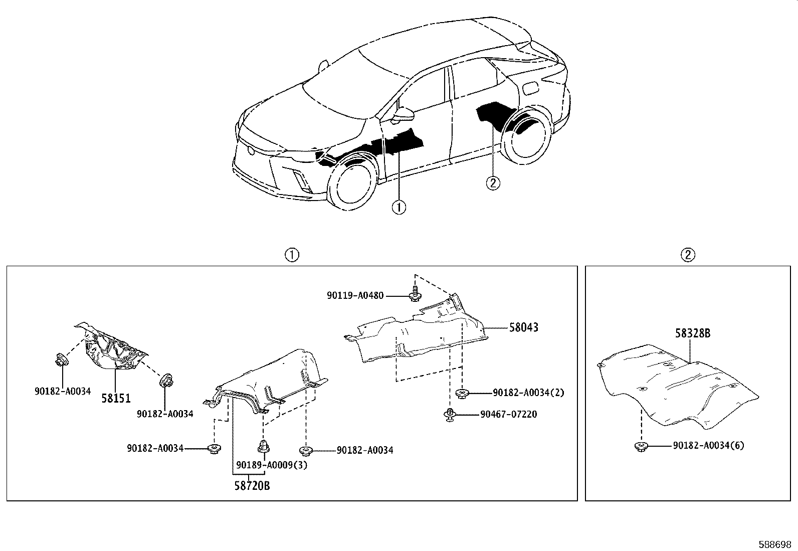 Exploded illustration 588698