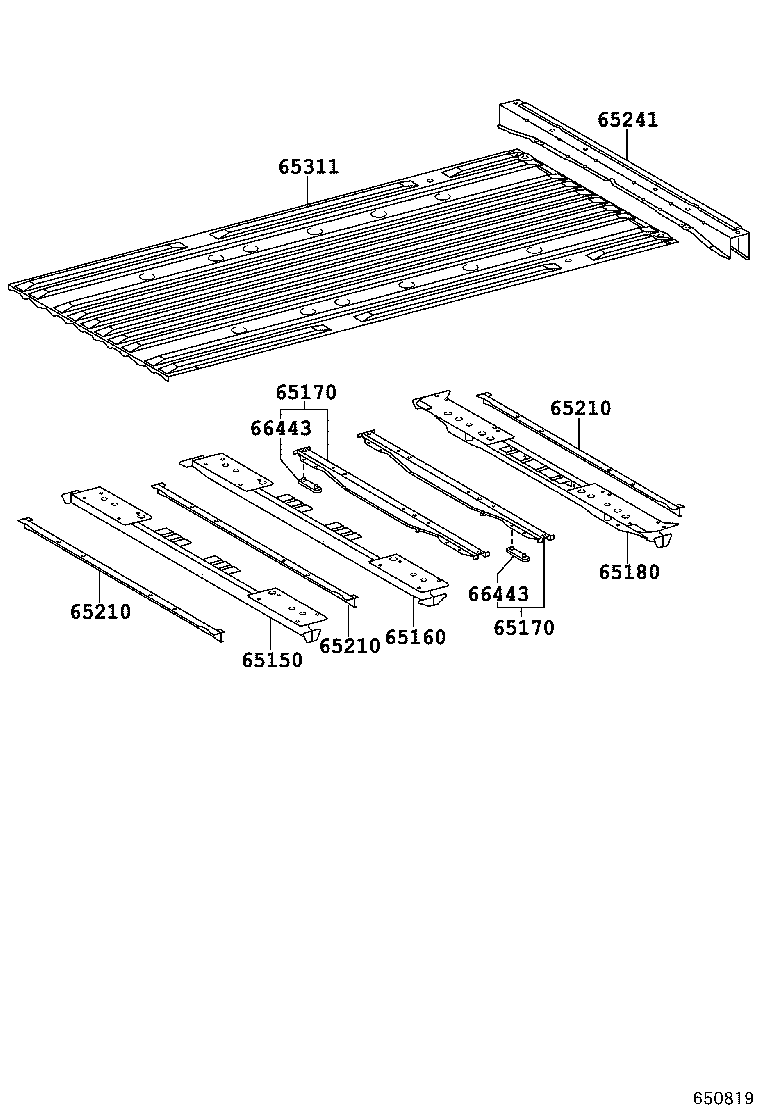 Exploded illustration 650819