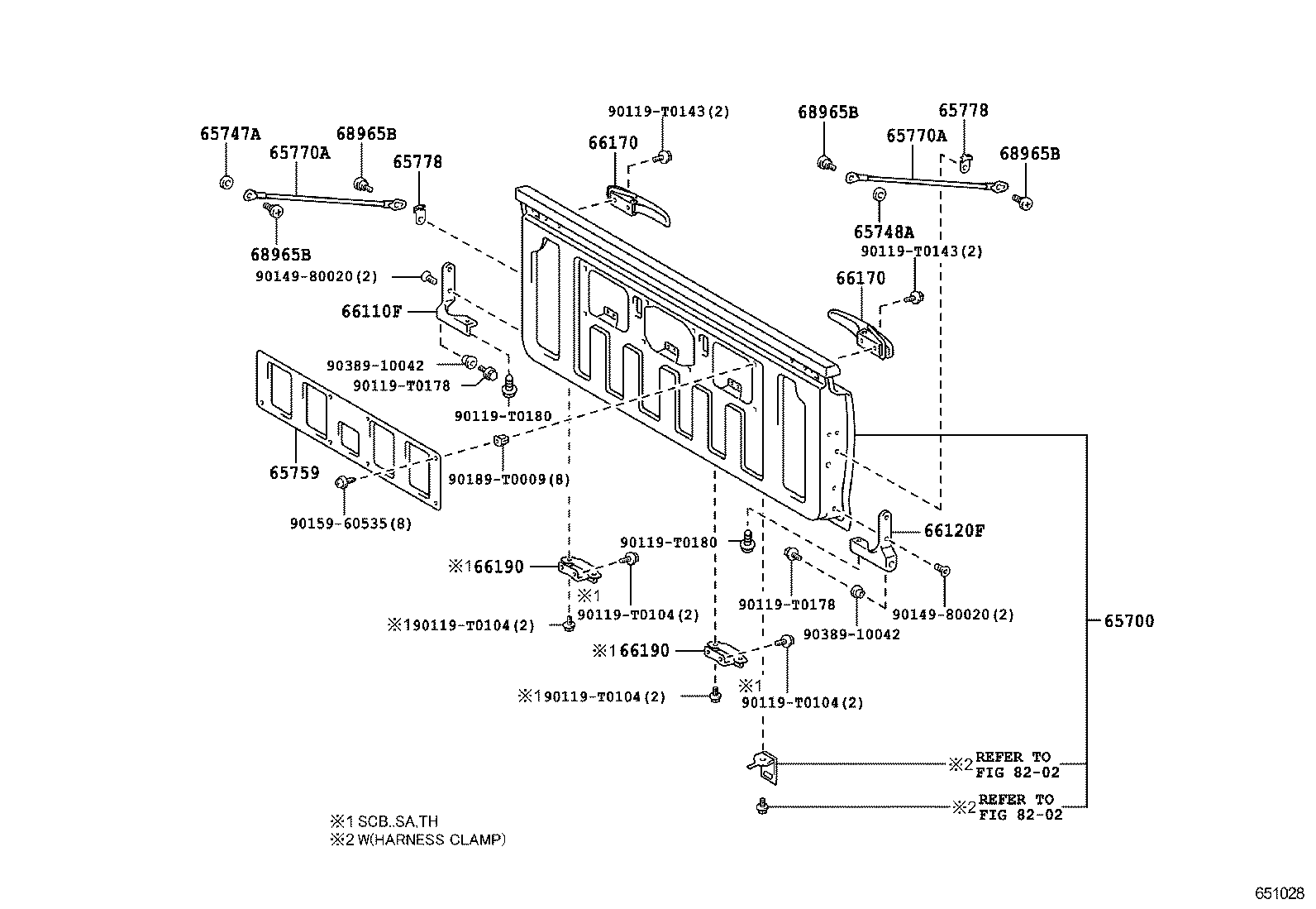 Exploded illustration 651028