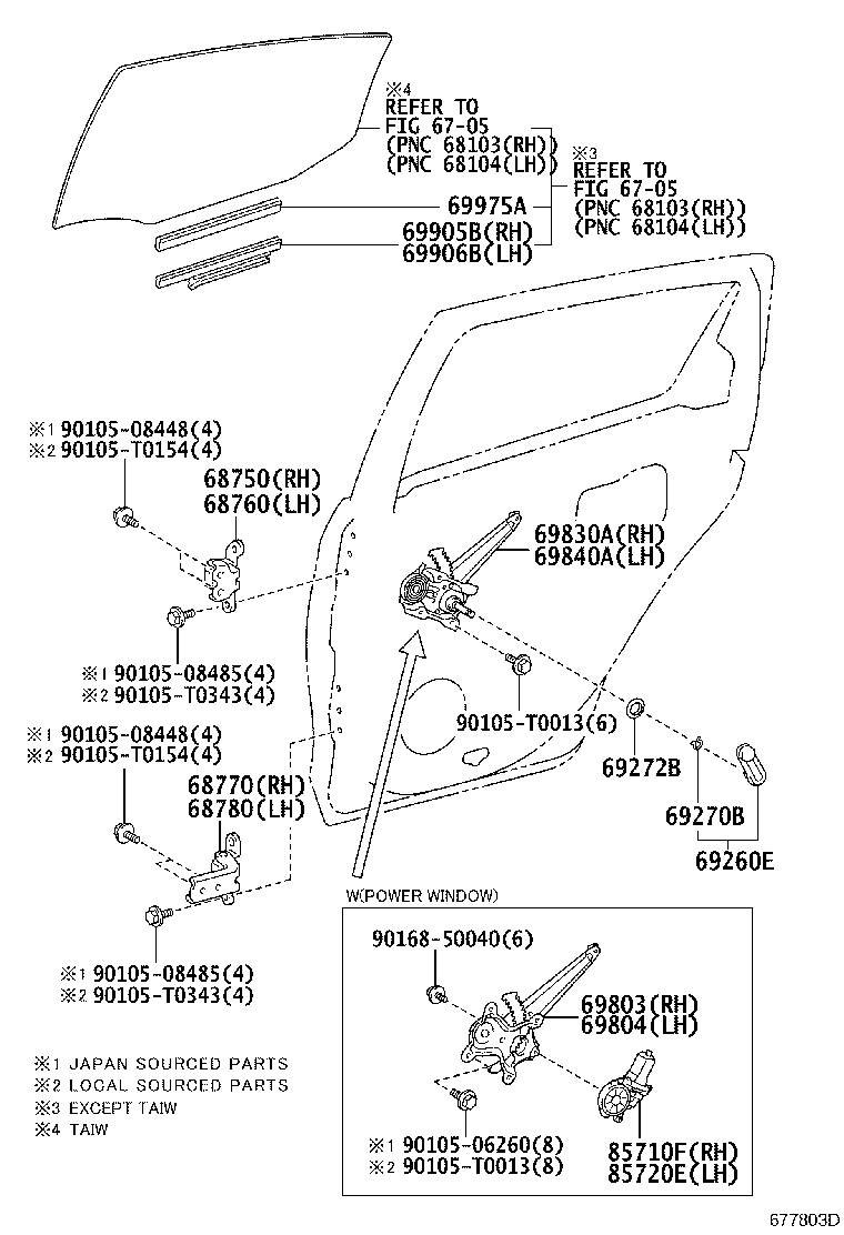 Exploded illustration 677803D