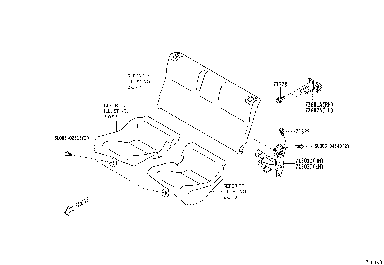 Exploded illustration 71E193
