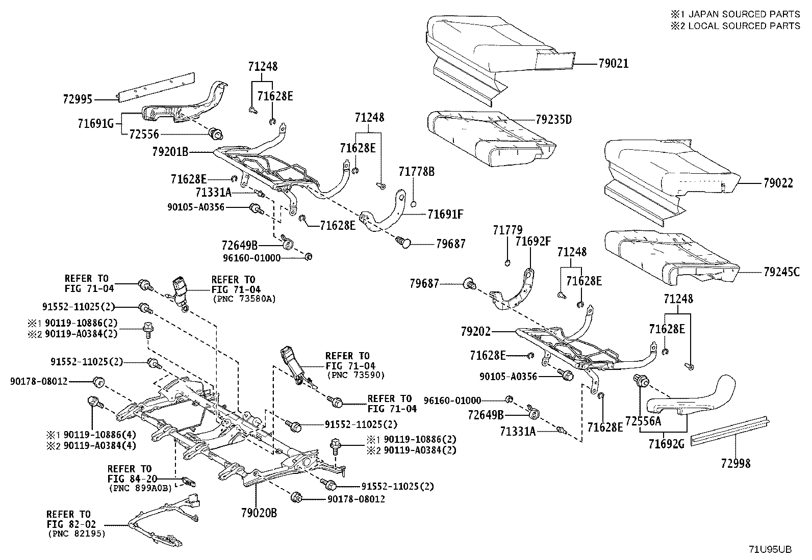 Figure 71F95UB
