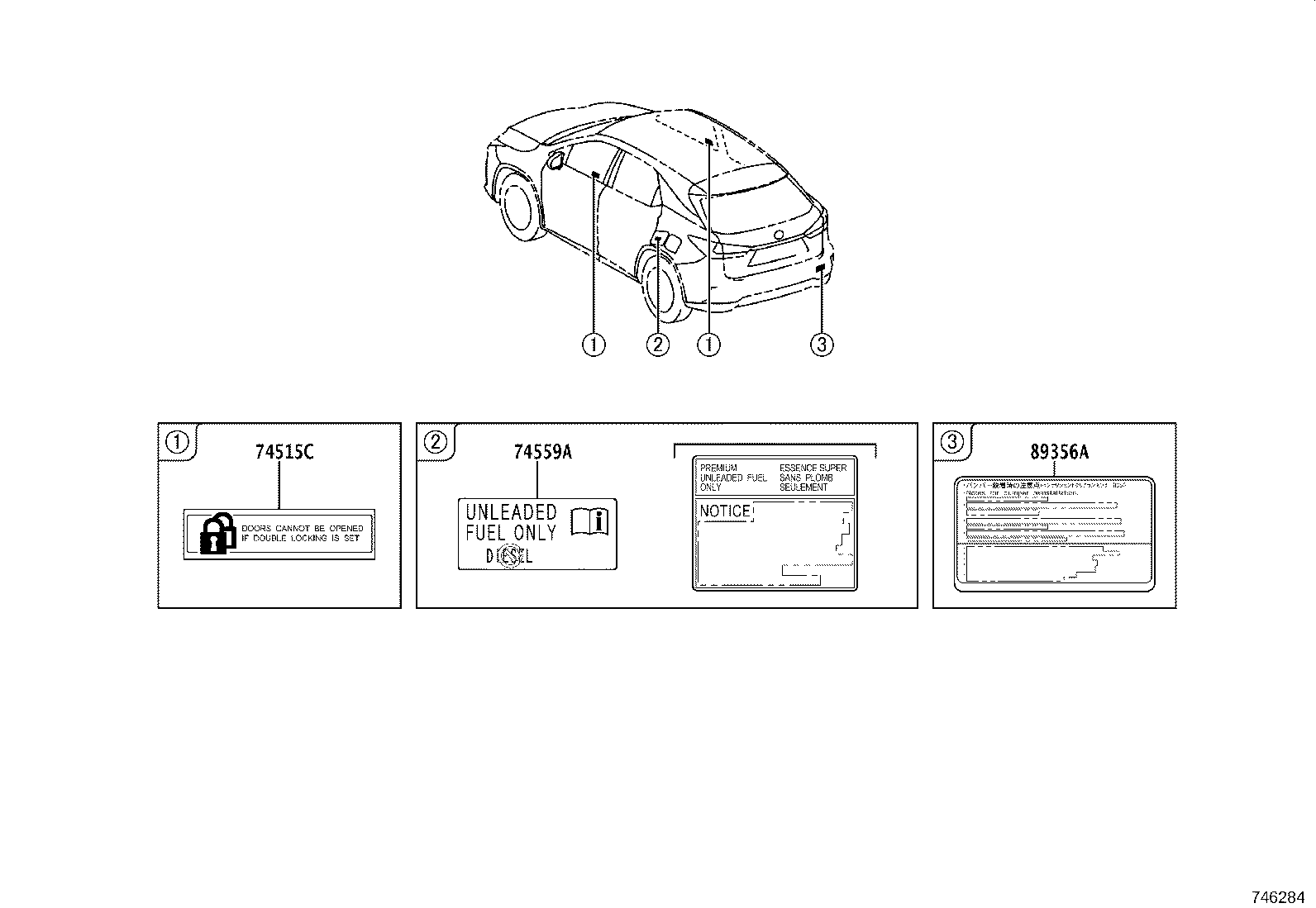 Exploded illustration 746284