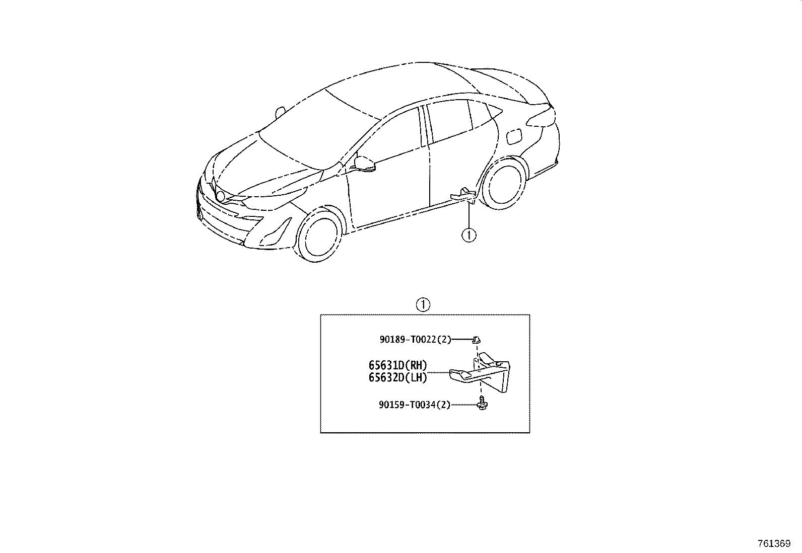 Exploded illustration 761369