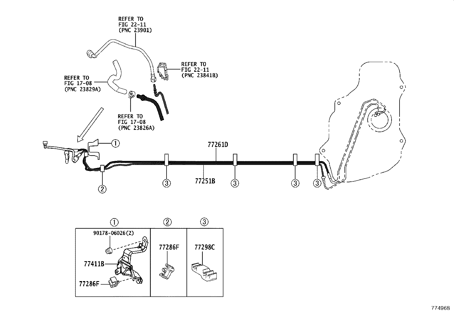 Exploded illustration 774968