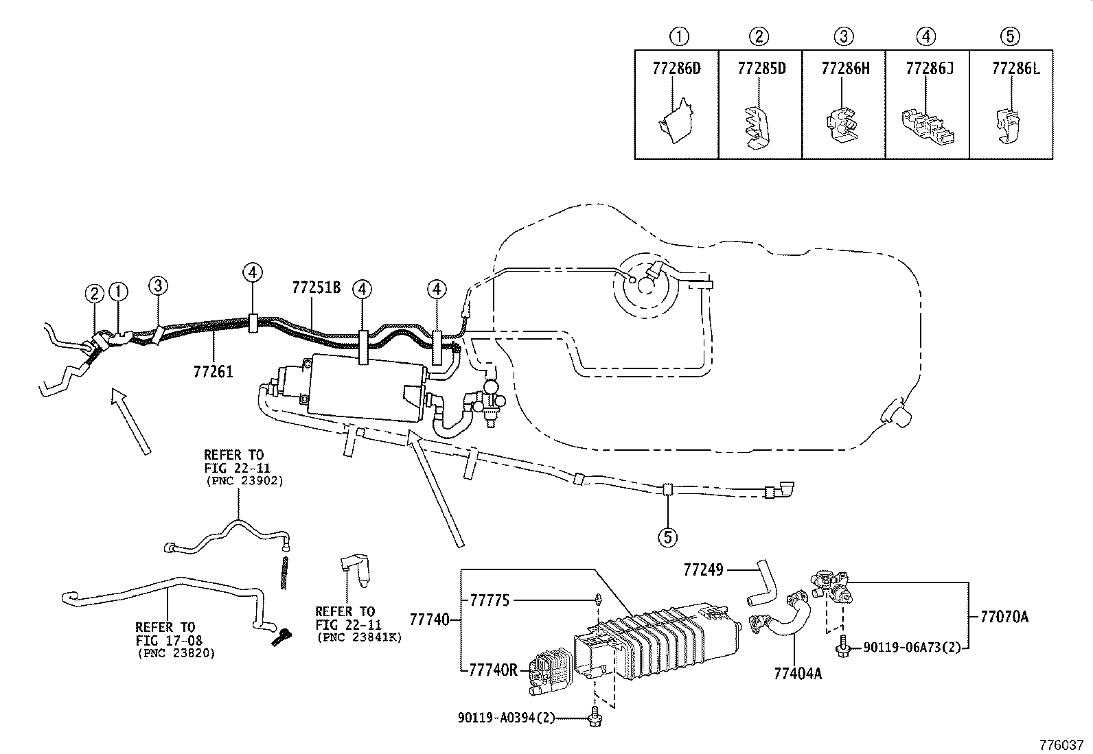 Exploded illustration 776037