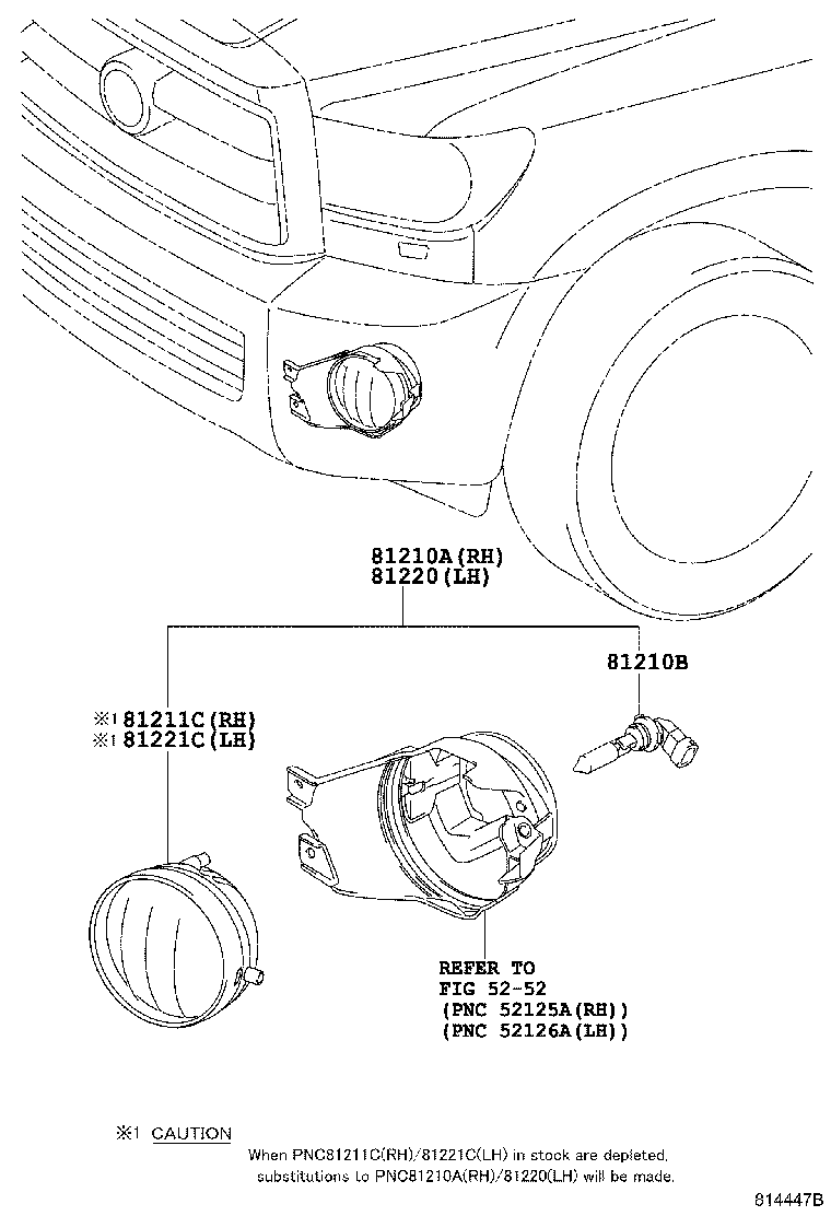Exploded illustration 814447B