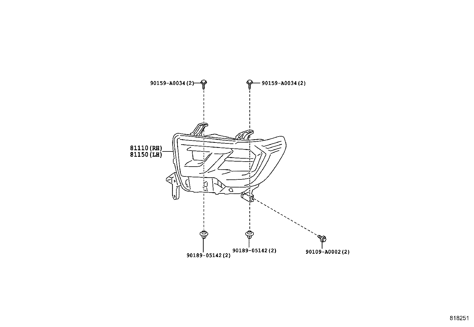 Exploded illustration 818251