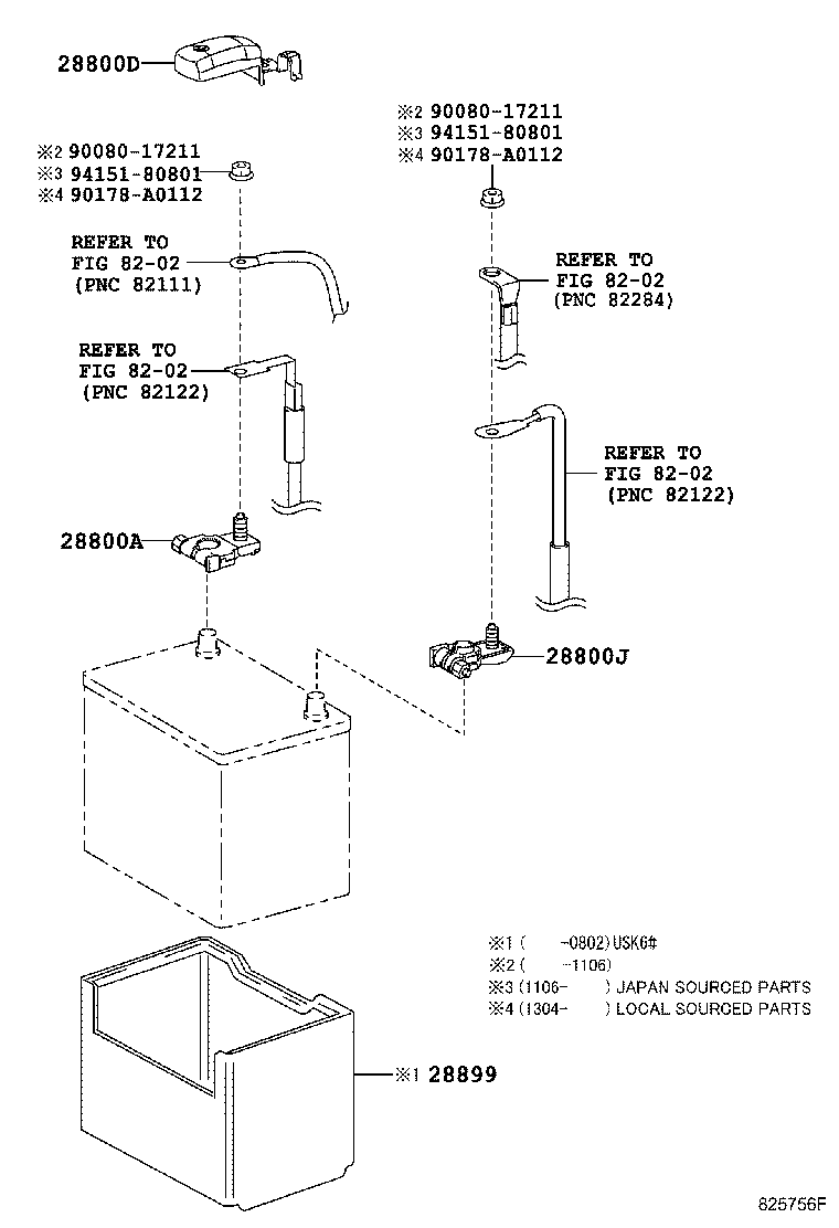 Exploded illustration 825756F
