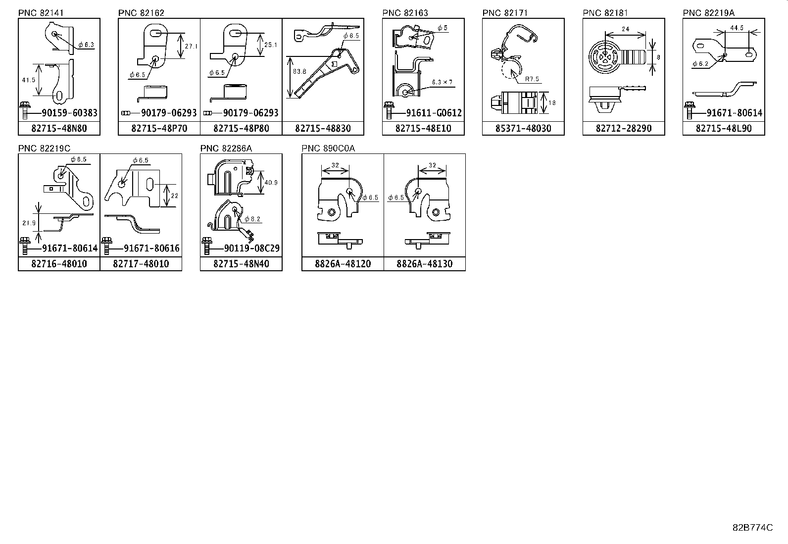 Figure 82B774C