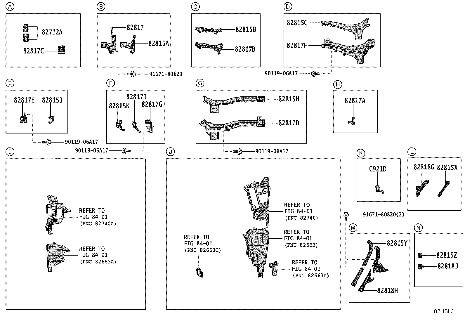 Exploded illustration 82H5LJ