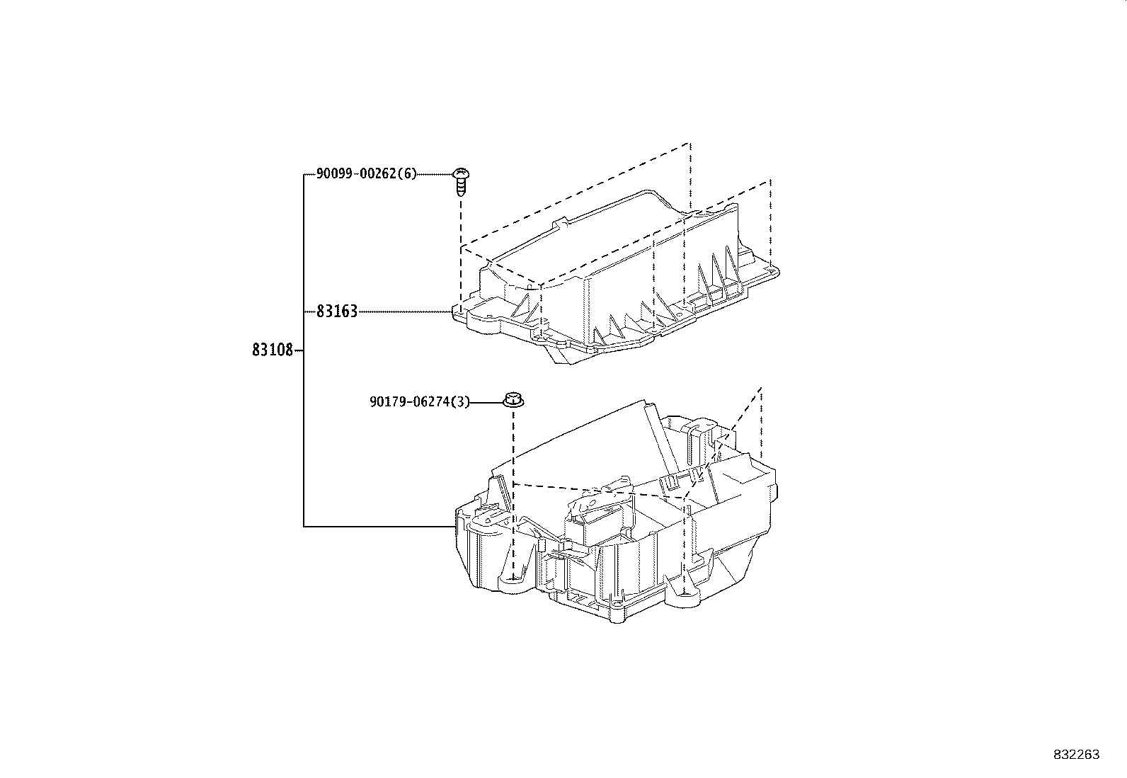 Exploded illustration 832263