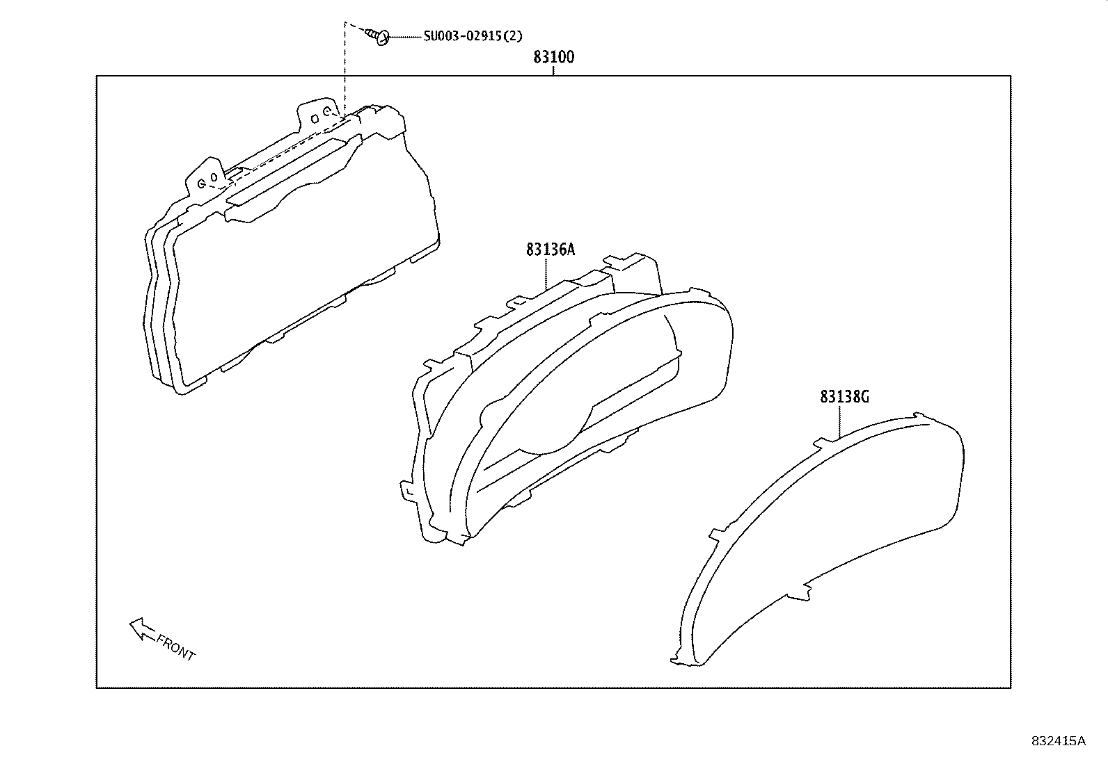 Exploded illustration 832415A