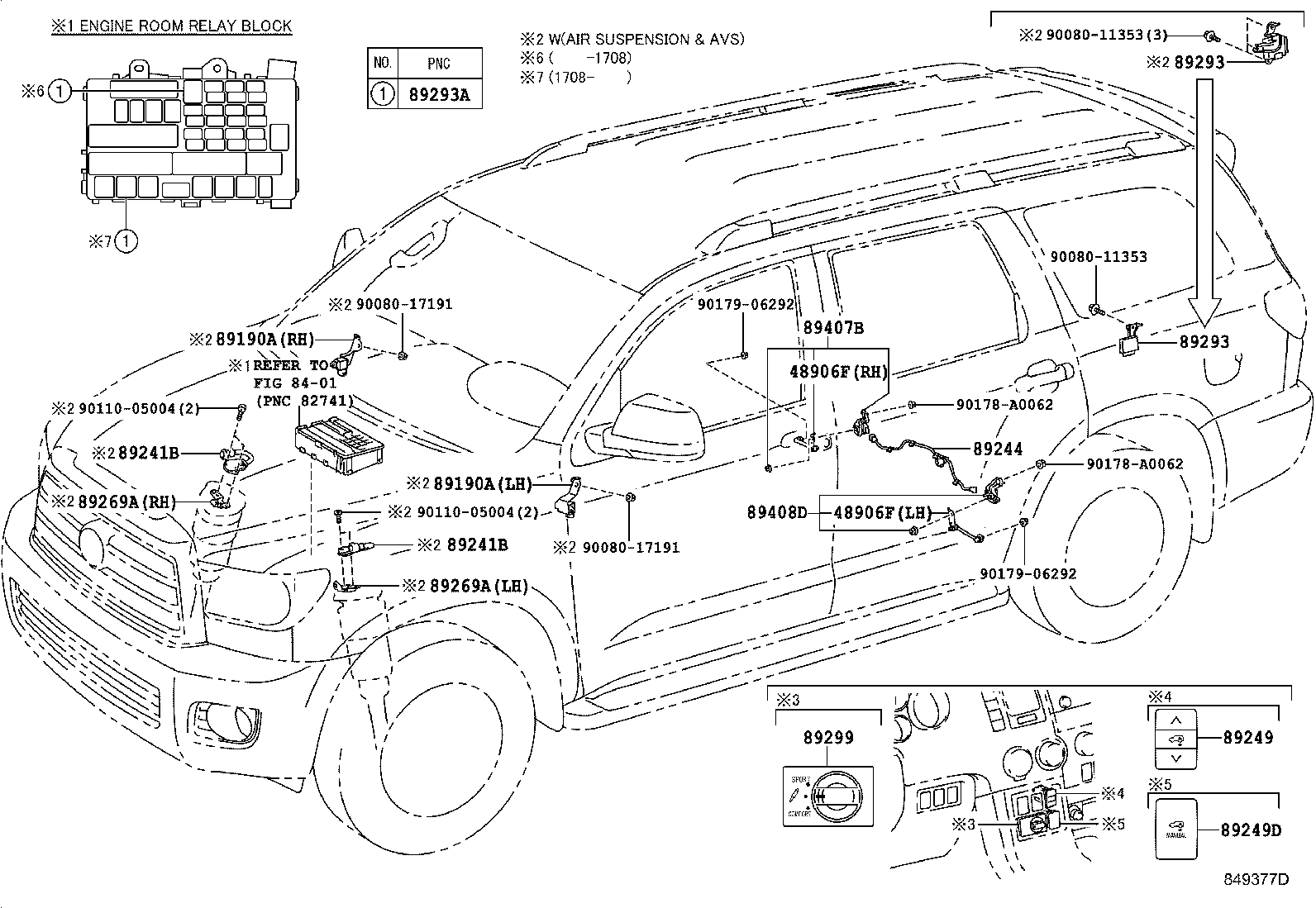 Exploded illustration 849377D