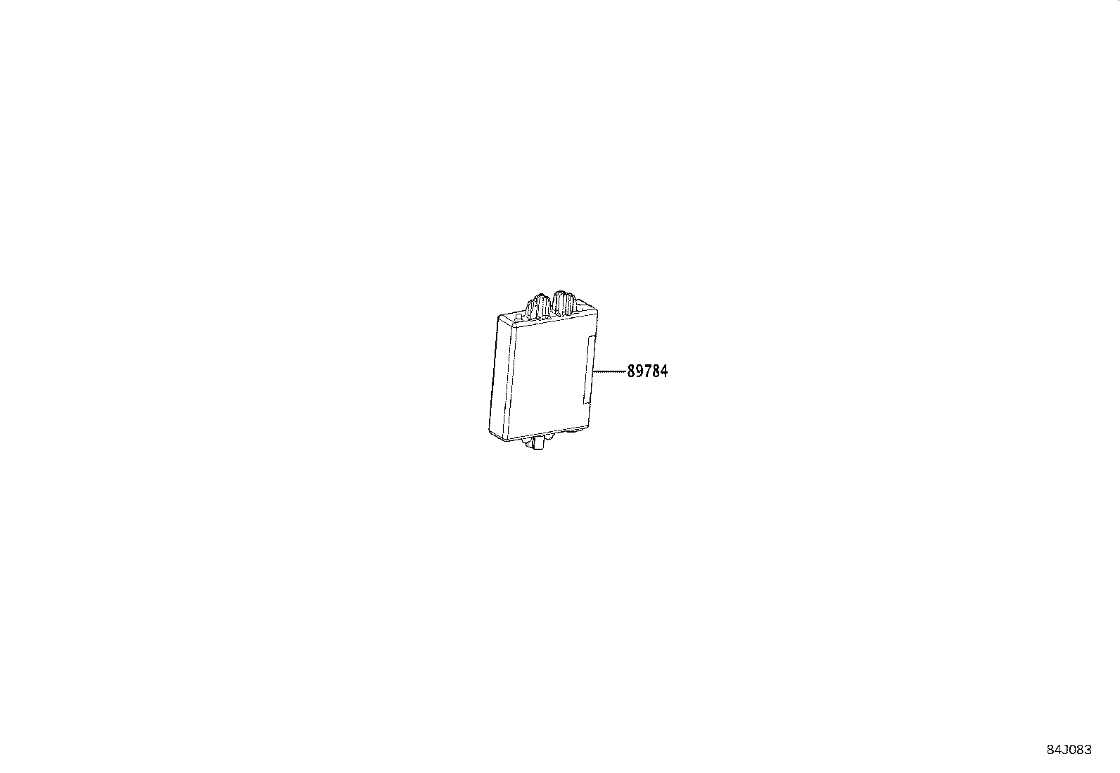 Exploded illustration 84J083