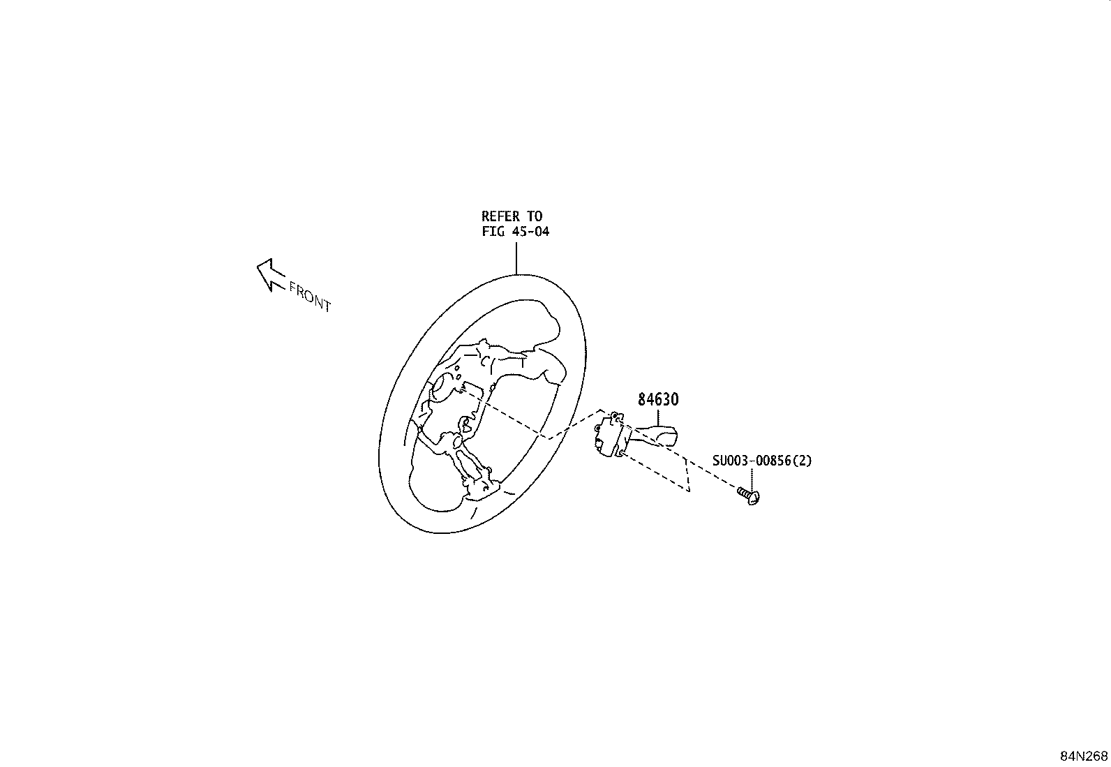 Exploded illustration 84N268