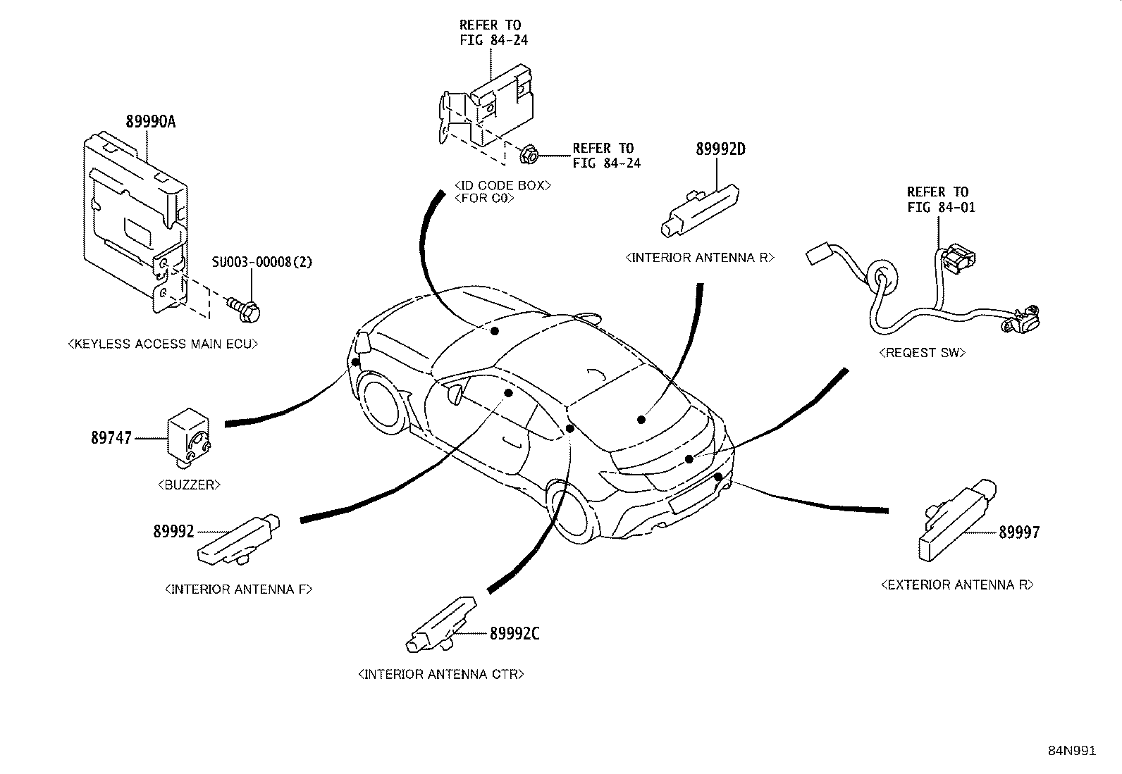 Exploded illustration 84N991