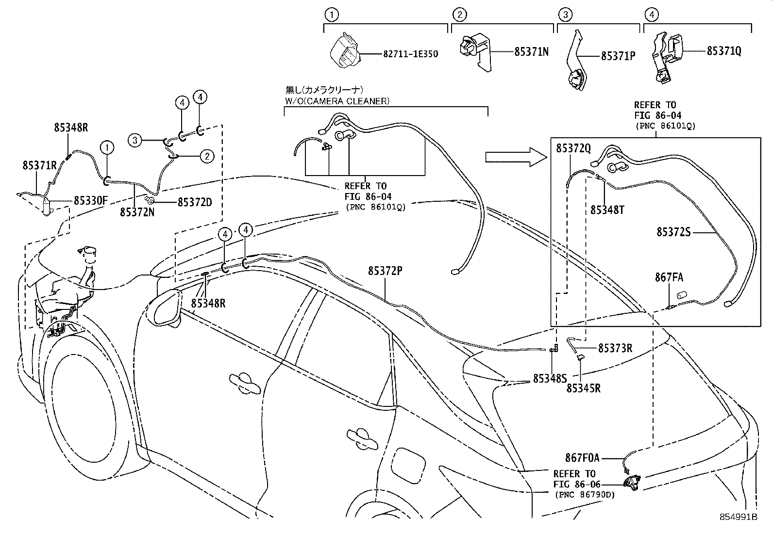 Exploded illustration 854991B