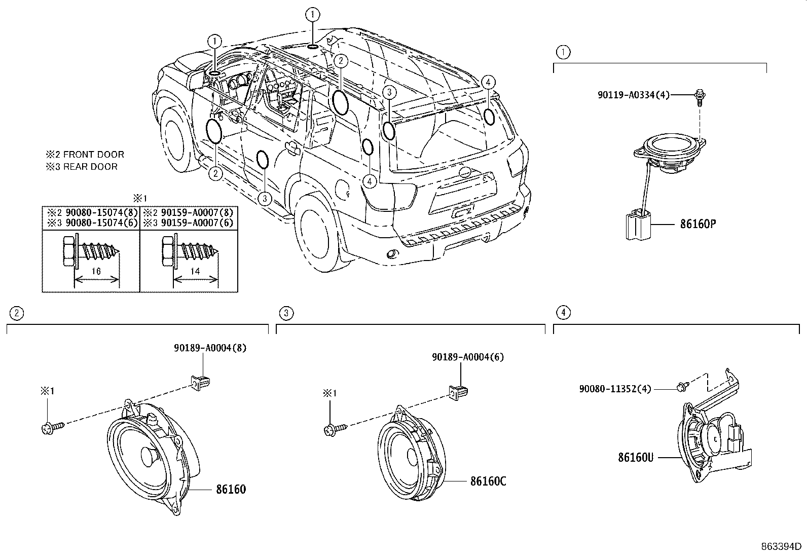 Exploded illustration 863394D
