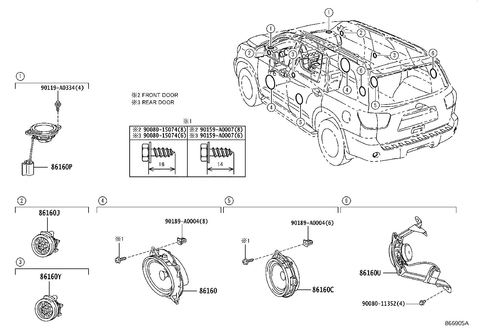 Exploded illustration 866905A