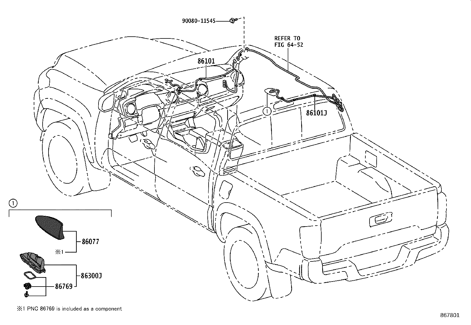 Exploded illustration 867801