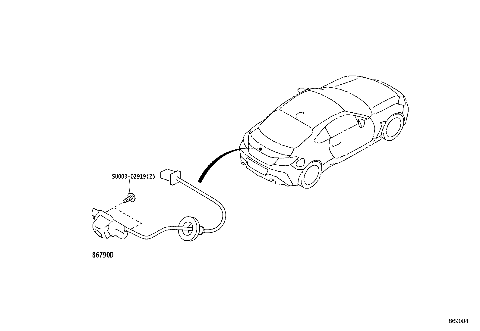 Exploded illustration 869004