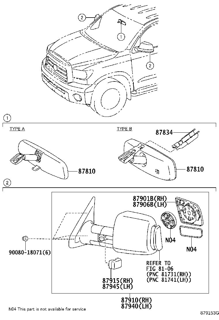 Exploded illustration 879153G