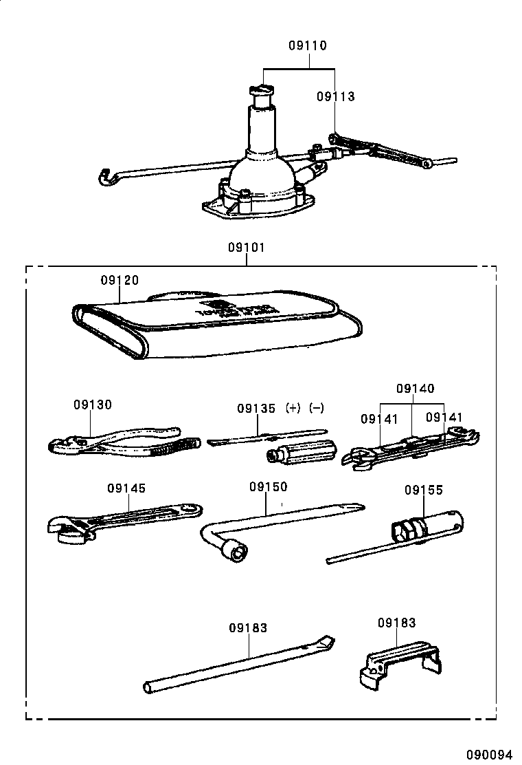 Exploded illustration 090094